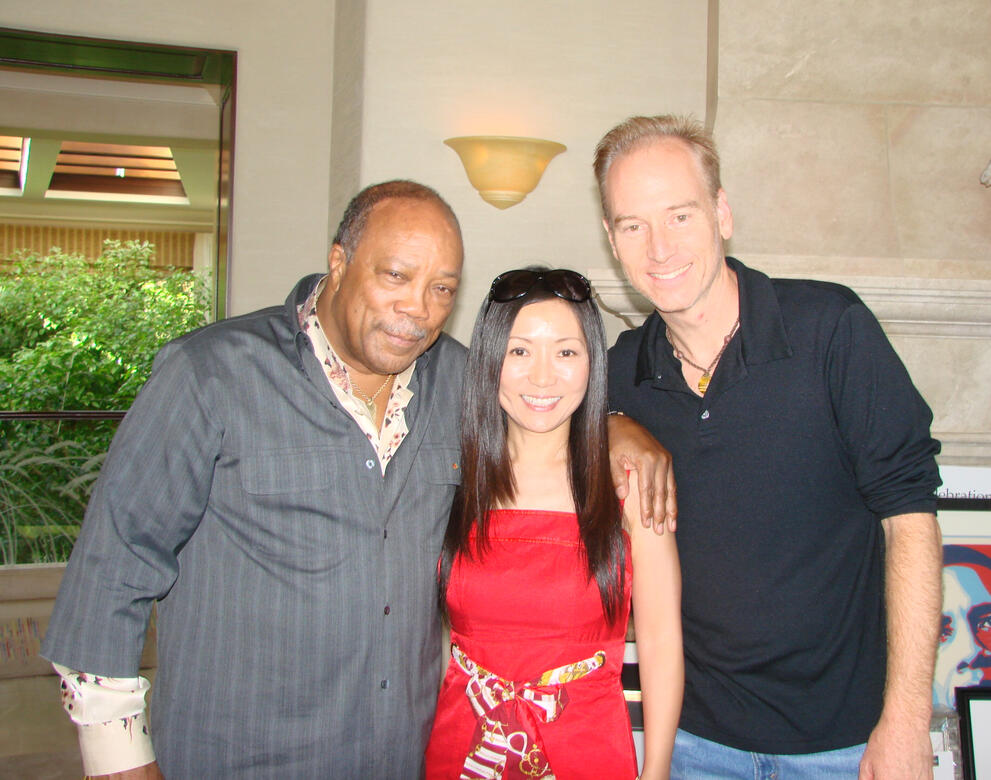 Quincy Jones, Cheng Lin, KC