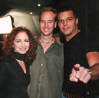 Gloria Estefan, KC, Ricky Martin